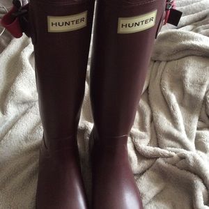 🍇Cute Raspberry Hunter Boots🍇